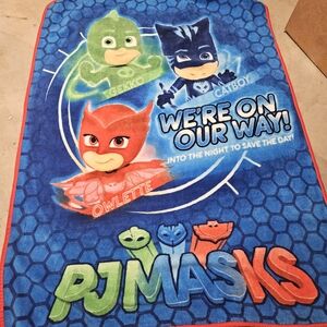 Kids Blanket - Blue, Green, Red